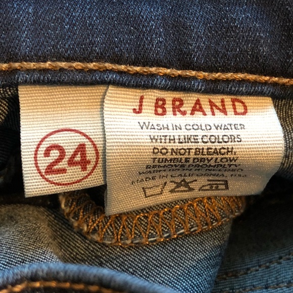 J BRAND blue super skinny STARLESS denim jeans - Picture 6 of 6
